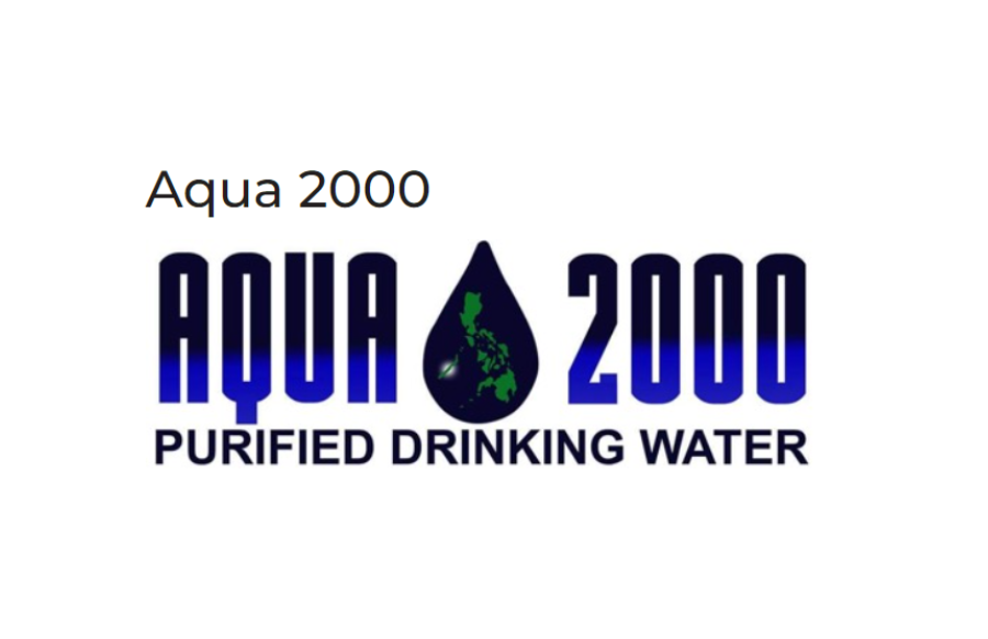 Aqua 2000 Purified Drinking Water Logo